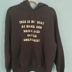 Iced coffee sweatshirt